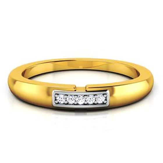 Złoty Pierścionek Zaręczynowy z Brylantami