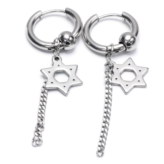 Kolczyki z Kotwicą ze Stali Szlachetnej