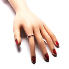 Pierścionek Srebrny Regulowany Rozmiar