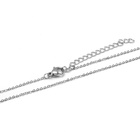 Naszyjnik Literka N Stal Szlachetna