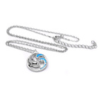 Srebrny Naszyjnik Delfin z Opalem