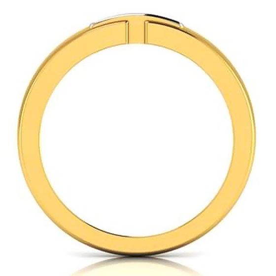 Złoty Pierścionek Zaręczynowy z Brylantami