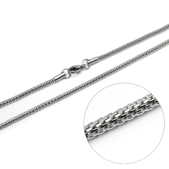 Łańcuszek ze Stali Szlachetnej Żmijka dł.50cm