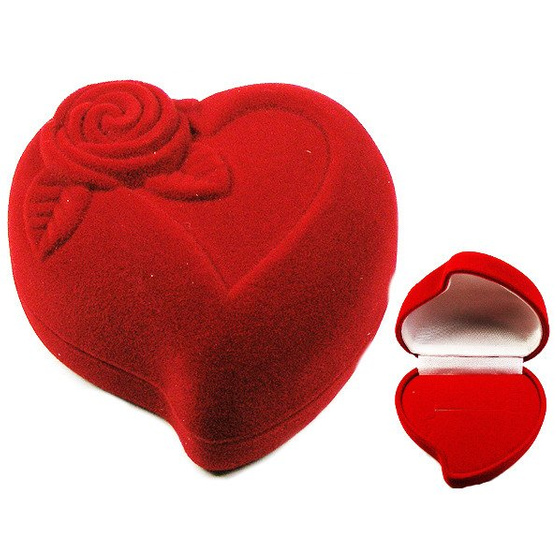 Pudełeczko na Biżuterię Serce w Kształcie Serca
