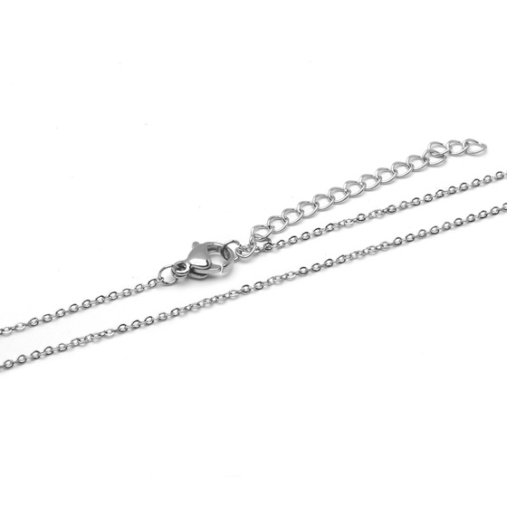 Naszyjnik Literka S Stal Szlachetna