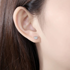 Srebrne Kolczyki Owady z Cyrkoniami