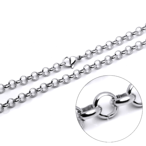 Łańcuszek ze Stali Szlachetnej Ankier dł.50cm