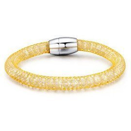 Bransoletka z Kryształkami Stal Chirurgiczna